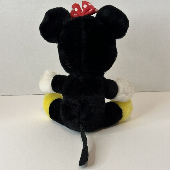 Disneyland Walt Disney World Minnie Mouse 7" Stuffed Animal Plush w/Red Bow - Picture 3 of 8